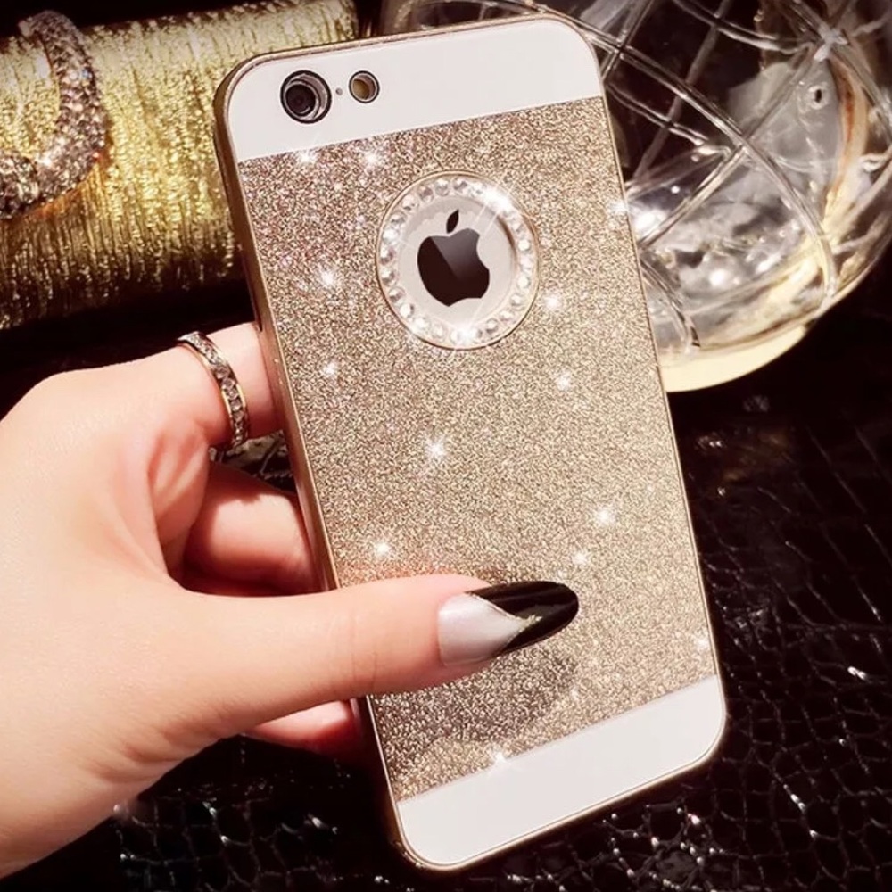 iPhone 6s Plus Bling Glitter Crystal Case Cover
